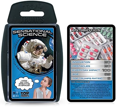 STEM: Ciência e tecnologia Top Trumps Card Game Bundle