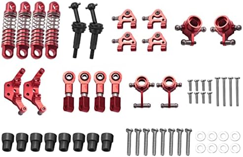 Yothfly Metal Full Configure peças de atualização para 1/28 K969 K979 K989 K999 P929 P939 RC PARTS, RED