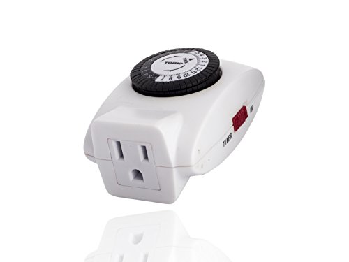 NSI Industries Tork 402B Easye Deasta Defie Definir Defesa Pesada de 15 horas A ar condicionado de plug-in e eletrodomésticos