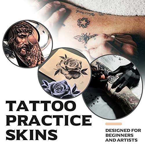 Blank Tattoo Skin Practice - Yangna 20pcs Tattoo Practice Skins Double latera