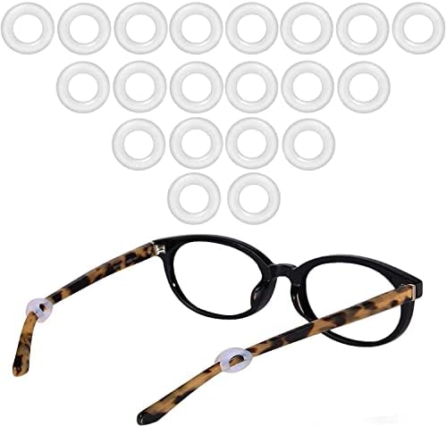 Molderp Glasses Ear Grip - EyeGlasses Retentor de manga de ponta do templo, óculos de conforto anti -deslizamento