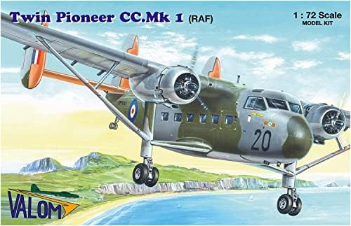 Barom CV72136 1/72 British Air Force S.A. Pioneer Twin CC Mk.1 Modelo de Plástico de Small Transportador