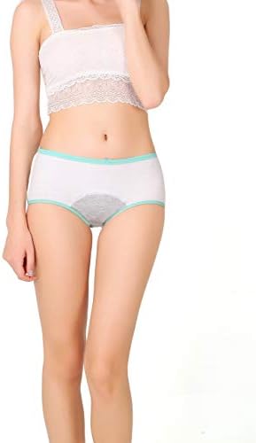 Hellove feminino Floral Hipster Período Panties