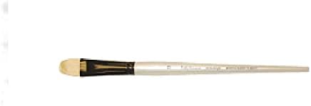 Long Handle Bristle Short Filbert Brush