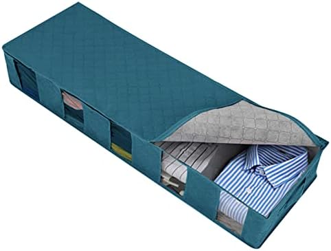 BOPING Store Zayow sob a cama Organizador da bolsa de armazenamento com alça reforçada contêiner de armazenamento subdo