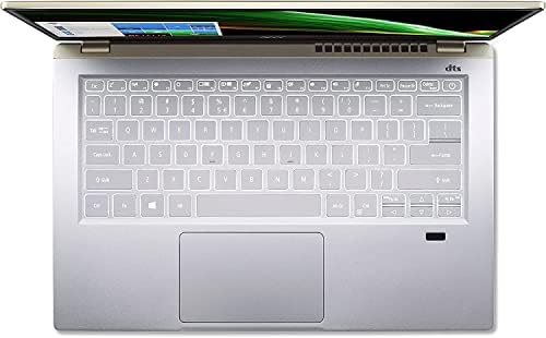 Acer 2023 mais recente laptop Criador Swift X, exibição de 14 FHD SRGB, AMD Ryzen 7 5800U, Nvidia GeForce RTX 3050 Ti, RAM de 16 GB, 512 GB de SSD, teclado de encosto, Windows 10, ouro