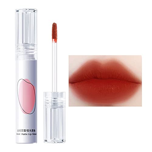 M3 Colágeno Enhancista de Velvet Lip Lip Glaze Non Stick Copo à prova d'água e brilho labial à prova de suor é fácil de colorir
