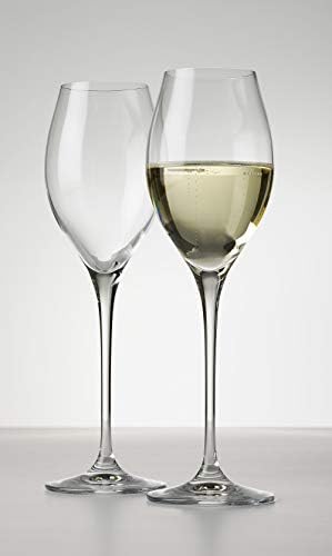 Maxwell e Williams Vino Prosecco Glass, vidro, 280 ml, conjunto de 6 pequenos copos de vinho em caixa de presente