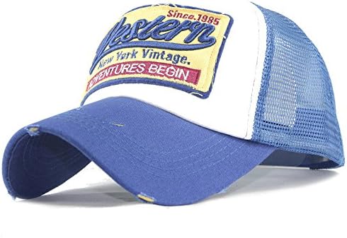 Zl Geqinai Unisisex-Adult Baseball Cap pai chapéu bordado Capinhas de malha de verão para homens Mulheres chapéus casuais Hip Hop Baseball Caps
