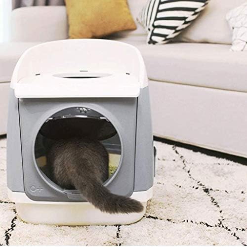 Slatiom Pet Bowl, Pet Dog Cats Caixa de areia CATS Bandeja de cachorro Anti Splash Toilette com gatos Puppy Puppy