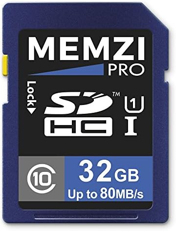 MEMZI PRO 32GB CLASS 10 80MB/S SDHC MEMÓRIA CARTÃO PARA FUJIFILM X SERIES Câmeras digitais