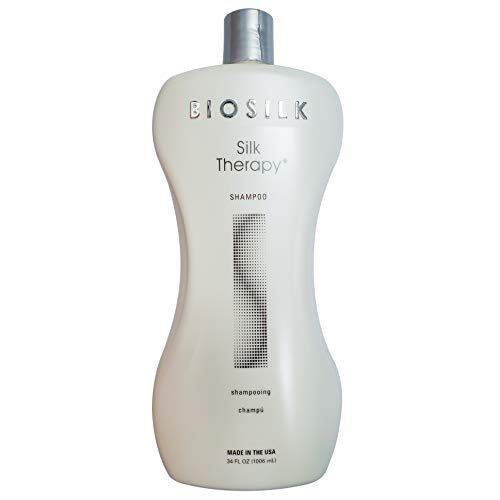 Biosilk Silk Therapy Shampoo e Condicionador 34oz com duas bombas