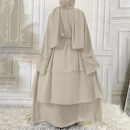 Abayas para mulheres muçulmanas abaya manga longa maxi vestido solto capa total Islâmica Dubai Cardigan Roupas com hijab s-xxl
