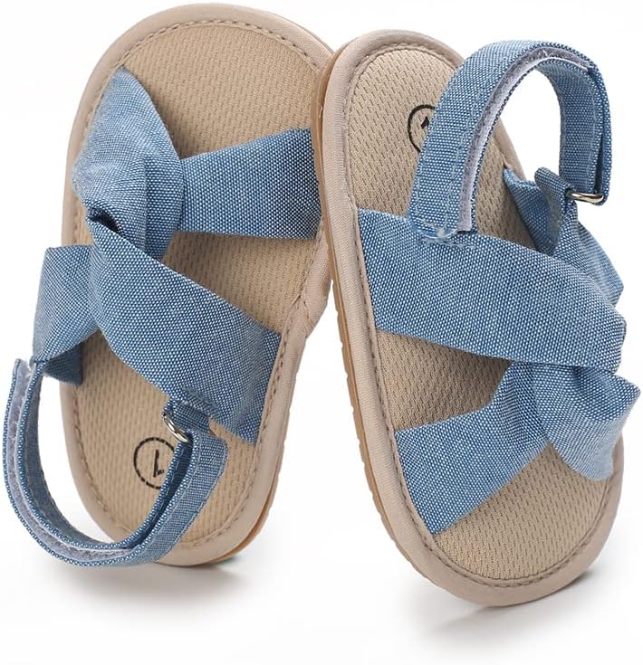 Baby Girl Sandals Shoes de verão Sapatos de berço