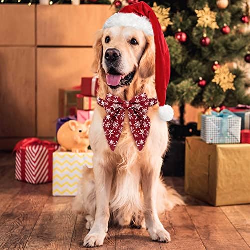 Malier Christmas Dog Colle com gravata borbole