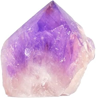 Aiir Professional Amethyst Crystal Point - Todos os cristais de ametista natural, aumentam os sentimentos de paz, cristais reais
