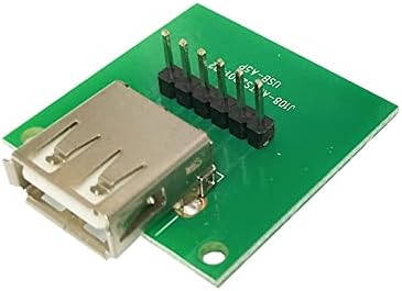 WLGQ USB2.0 Um teste de conector feminino com PCB Board Connector 2,54mm Pitch