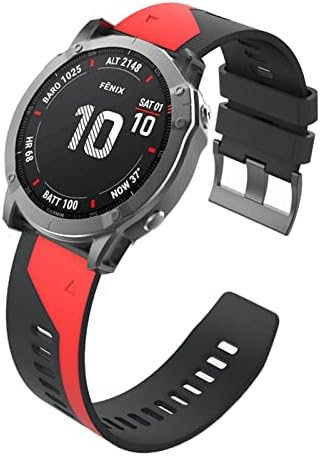 Bahdb 22 26mm Silicone Quickfit Watch Band Bandas para Garmin Fenix ​​7 7x 6x 6pro epix easyfit band fenix5 5x 935 945 Smartwatch