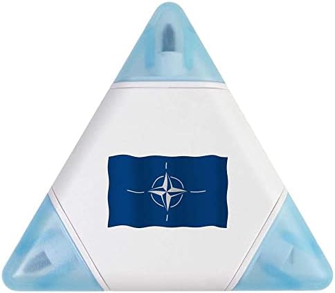 Azeeda 'bandeira de ondulação da OTAN' compacta diy ferramenta multi