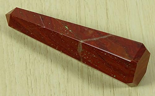 Reikiera Red Jasper Stone Obelisk Tower Energia Espiritual Reiki Gemstone Healing-9-11 CM