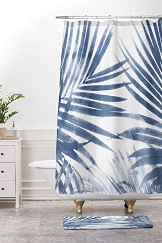 Negar projeta emmanuela Carratoni Bath tapete, 21 x 34, serenity palmeiras