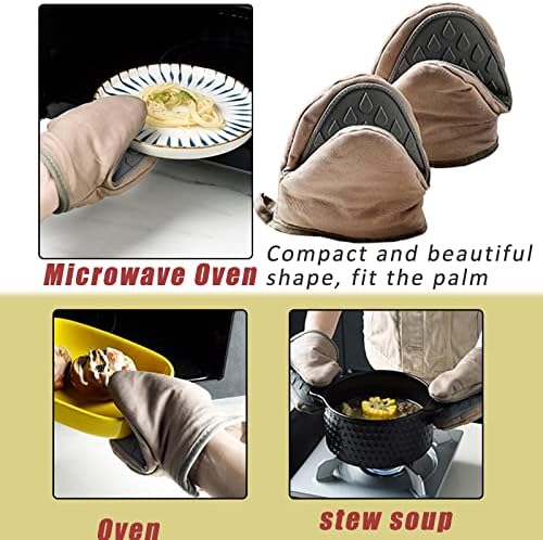 Comuster Silicone Cooking Pinch Gripes forno Mitts, suporte de maconha para protector de dedo para cozinha, cozinha,