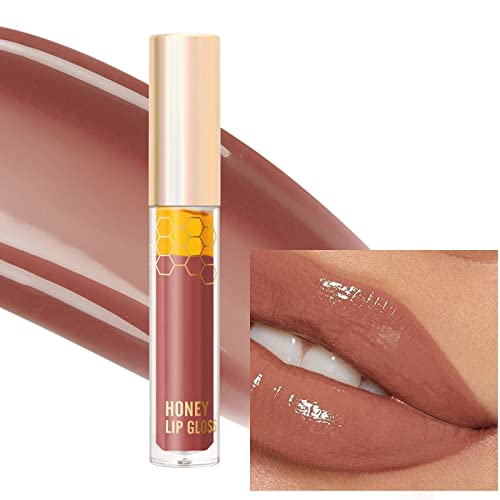 WGUST milagres lábios Lip Lip Glaze Hidratante e hidratante com Lipstick de Design de Camadas Pearidas de Glitter Fino