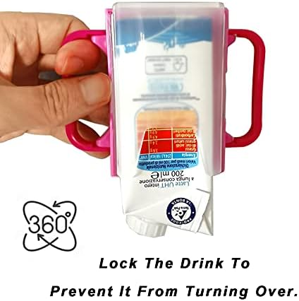 Suporte de suco de suco de suco de bebê portador para crianças sem aperto bolsa de comida dobrável ajustável e suporte