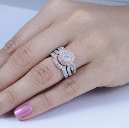 Moda 925 prata sapphire tops ring jóias femininas proposta de casamento#6-10