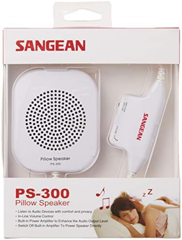 Sangean PS-300 Alto-falante com controle de volume e amplificador em linha