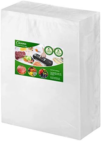 Caukins Vacuum Selador Sacos para alimentos ： Sous vide bolsas BPA Bolsas de economia de alimentos grátis sacolas de selador de vácuo pesado