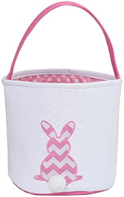 Basket é coelho de doces, o presente, barril de páscoa, desenho animado fofo, um saco de armazenamento para fortes domésticos