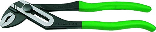 Stahlwille 65726300 FastGrip Waterpump alicates, junta de caixa com suporte duplo, comprimento 300 mm, maxilar máximo de 44 mm, cabeça