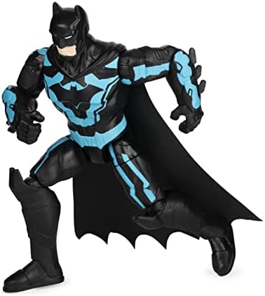 DC Comics Batman Batman de 4 polegadas e as figuras de ação do Riddler com 6 acessórios misteriosos, brinquedos para