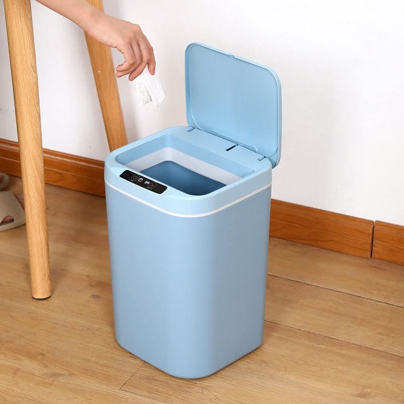 N/A Lixo automático de lixo de lata de lata de cozinha de cozinha Abertura e fechamento de balde doméstico
