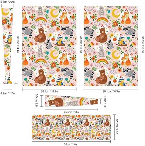Animais fofos Tampa de adesivos de pele para a mãe e filho para adesivos de edição digital PS5 para console PS5 e resistência ao arranhão
