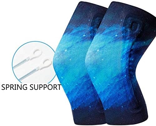 N/A 1 par de joelheira compressão de compressão de silicone suporta joelheiras de joelheiras de aparelho de artrite de lasco de menisco de basquete