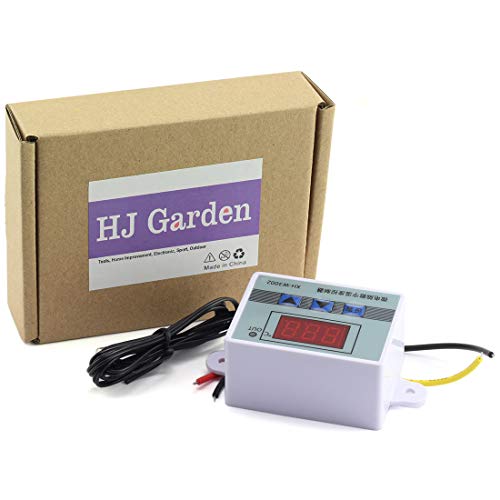HJ Garden XH -W3002 Mini Termostato DC 12V 10A Controlador de Temperatura Digital LED -50 a 110 graus Chave de controle de temperatura