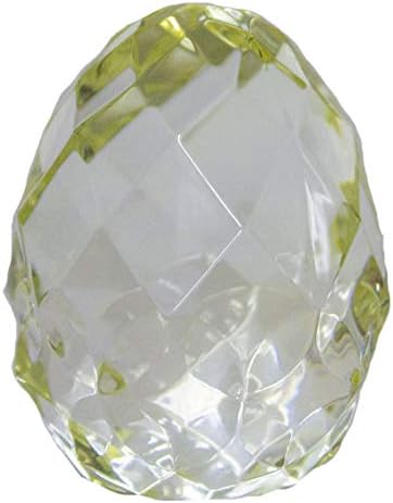 Expressões de cristal 2,5 polegadas acrílico sentado ovo estatueta solar apanhador