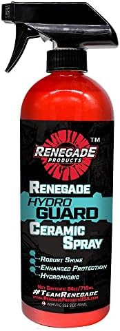 Renegade Products Hydro Guard Cerâmica Spray para Hybrid de Cera Cerâmica SiO2 de alta proteção SiO2