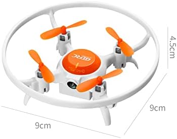 Qiyhbvr mini drone com câmera 720p para crianças, 2,4g FPV RC Quadcopter Drone para iniciantes, com luzes neno, altitude de retenção e modo sem cabeça, voo de trajetória, uma chave de partida, presente para meninos meninas