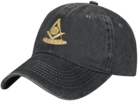 Kkaingg chapéu passado mestre jóia boné de beisebol para homens mulheres chapéu de cowboy hat chapéu de golfe pai bap laping chapéu preto