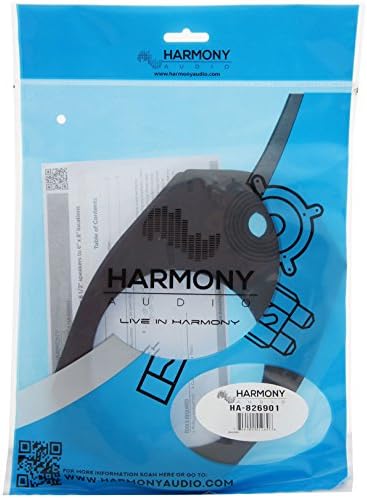 Harmony Audio Compatível com 1994-10 Dodge Ram Ha-826901 Nova porta da frente para o adaptador de alto-falantes de 6,5
