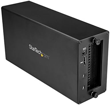 Startech.com Thunderbolt 3 a M.2 Adaptador PCIE - Card de gabinete PCIE externo / chassi plus - com a porta do monitor