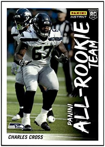 Charles Cross RC 2022 Panini Instant All-Rookie Team /665#Art11 Rookie NM+ -MT+ NFL Football Seahawks