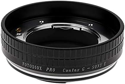 Adaptador de lente Fotodiox Pro, contagem de lentes da Sony Alpha NEX Adaptador de montagem da câmera de montagem E-Mount com foco Dial