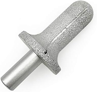 Shdiatool 1/2 polegada haste de perfil de roda do roteador bits de borda de granito de marmore