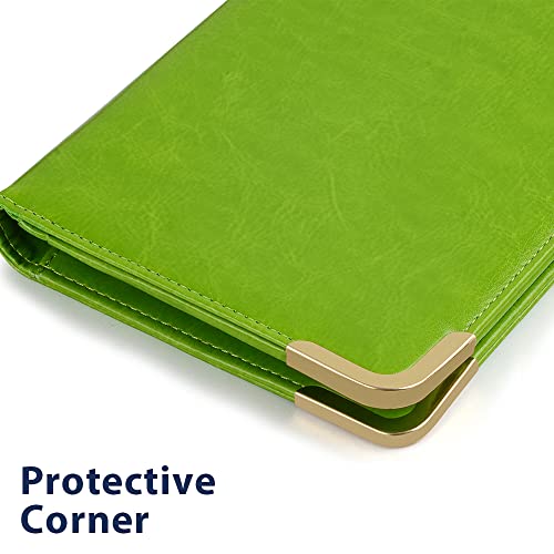 Cobak Server Book - Organizador do livro de garçonete com bolsa de zíper para garçons de restaurante, 5 bolsos grandes