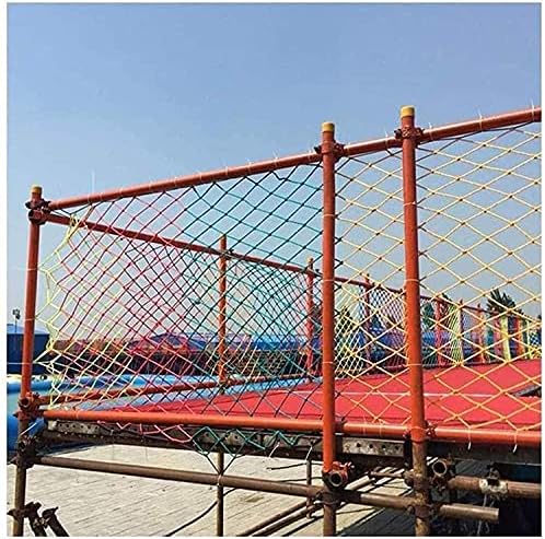 Happlignly Outdoor Playground Safety Net, teto interno Photo Wall Decoration Net, rede de proteção de jardim da rede de corda,