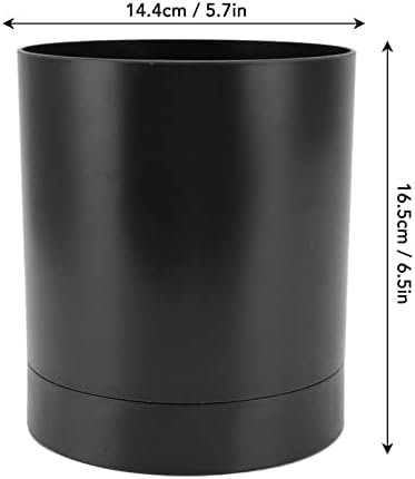 Titular de utensílio para balcão de cozinha, suporte de utensílio, pp 360 graus rotativável simples recipiente de armazenamento